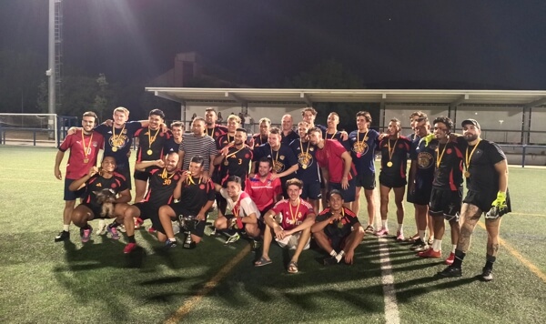 Final del XVII Torneo de Fútbol 7 Navafría en Moralzarzal