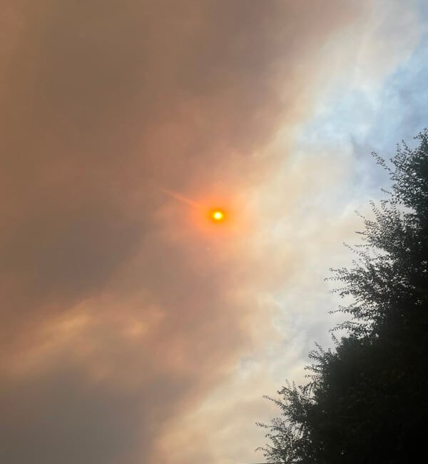 Masas de humo y ceniza alcanzan Moralzarzal por los graves incendios en la Comunidad de Madrid