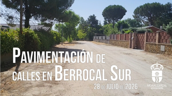 VÍDEO, 685.000 euros de inversión para la transformación integral de la zona Berrocal Sur en Moralzarzal