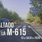 VÍDEO, el asfaltado de la M-615 ya es una realidad. Y en las próximas semanas se instalará la iluminación