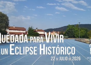 VÍDEO, el eclipse del siglo, en la Ciudad Deportiva Navafría de Moralzarzal