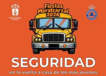 A Casa Seguros, transporte gratuito en Moralzarzal con Protección Civil, para los más jóvenes durante las Fiestas Patronales 2026