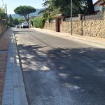 Concluyen las obras de remodelación en las calles Santa Isabel y Peña de Moralzarzal con aceras más amplias y accesibles