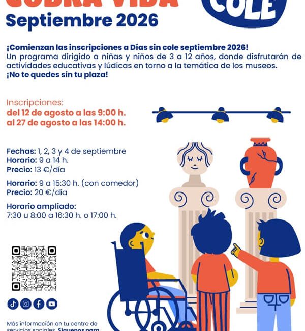 Días sin cole 1, 2, 3 y 4 de septiembre de 2026 en el CEIP El Raso