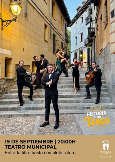 Historia de un Tango llega al Teatro Municipal de Moralzarzal el sábado 19 de septiembre