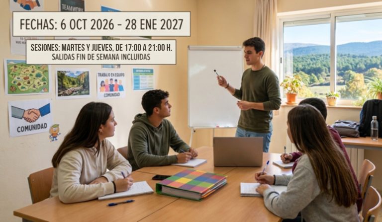 Curso monitores ocio y tiempo libre 2026