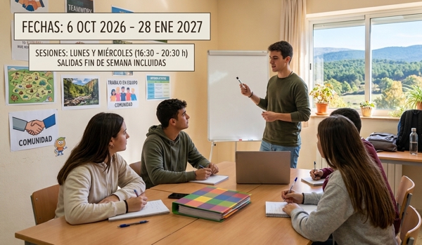Moralzarzal te propone nuevo curso de Monitor de Ocio y Tiempo Libre con #JuventudMoral. Título oficial