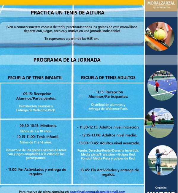Pistas Abiertas de Tenis en Moralzarzal