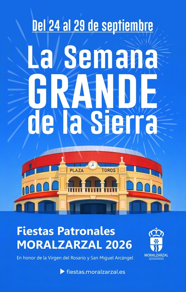 Portada revista fiestas Moralzarzal 2026