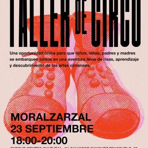 Ven a disfrutar en familia con el Taller de Circo en Moralzarzal, el 23 de septiembre