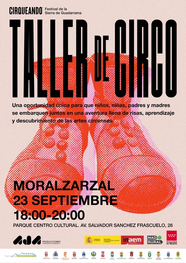 Ven a disfrutar en familia con el Taller de Circo en Moralzarzal, el 23 de septiembre