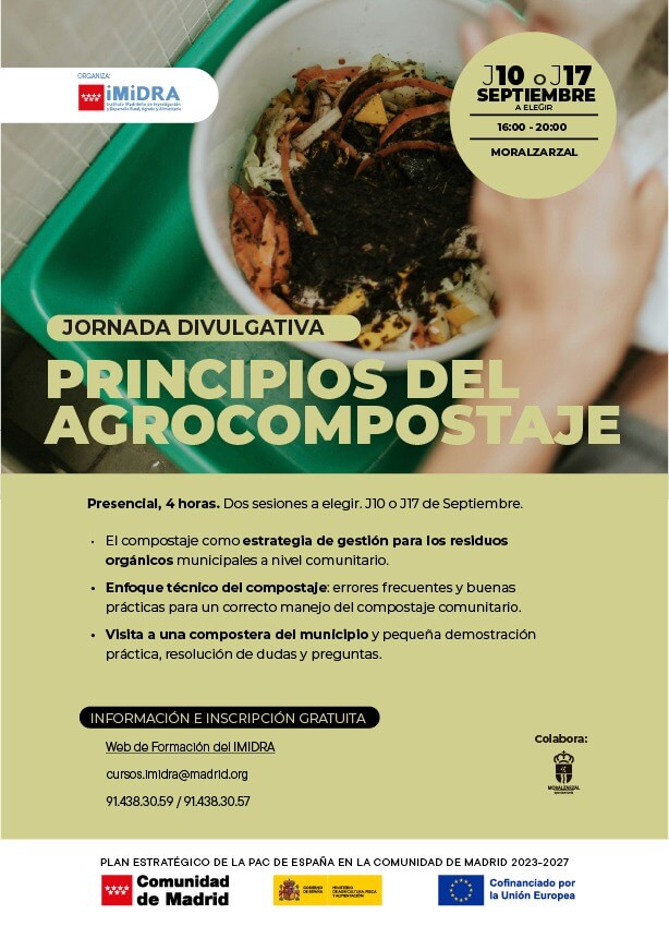 Abierta la inscripción para la Jornada Divulgativa «Principios del Agrocompostaje», en Moralzarzal (1)
