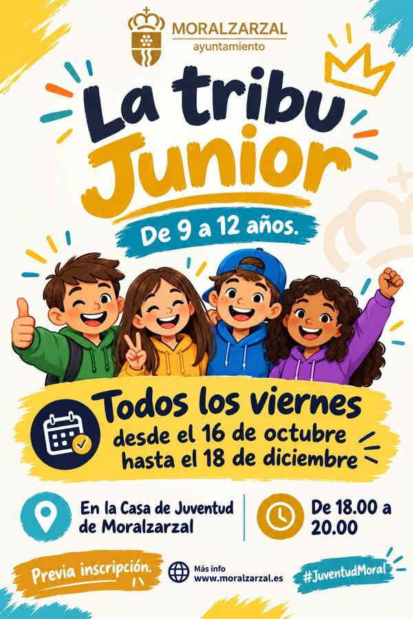 La tribu Junior en la Casa de Juventud de Moralzarzal