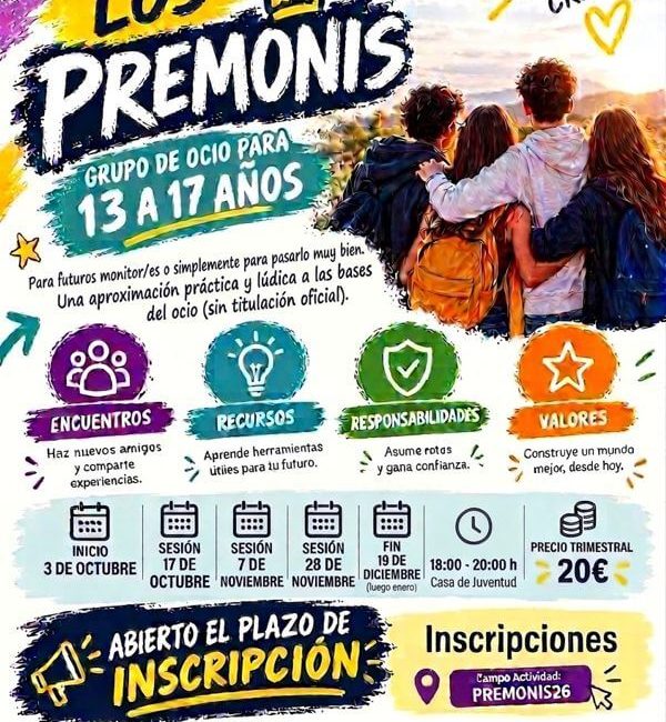 Los Premonis, Casa de Juventud de Moralzarzal