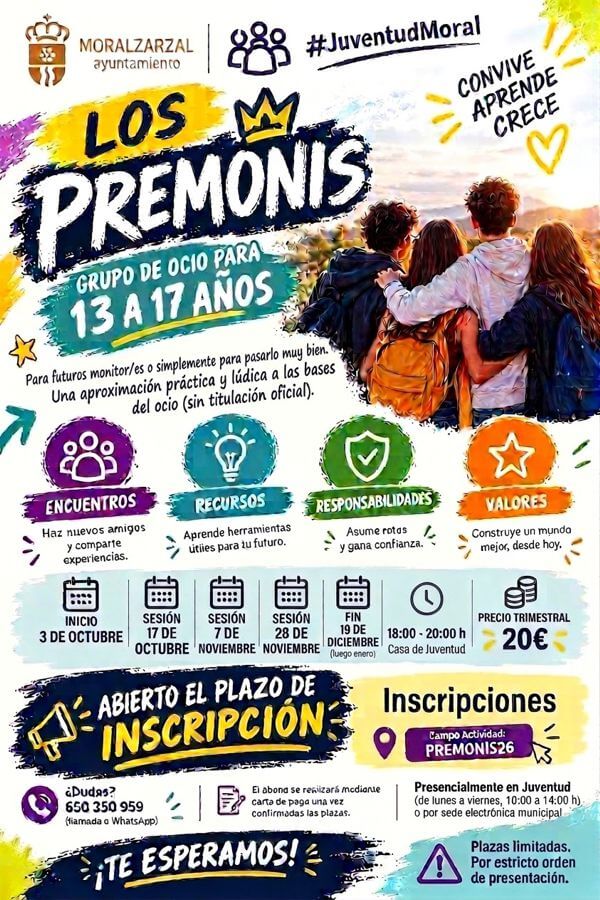 Los Premonis, Casa de Juventud de Moralzarzal