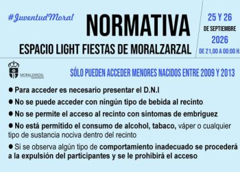 Normativa fiestas light Fiestas Moralzarzal 2026