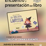 Cuentacuentos y presentación del libro La brujita Larissa, con Alicia Lamas en la Biblioteca Casa Grande de Moralzarzal