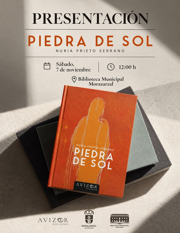 Moralzarzal acoge la presentación de la novela «Piedra de sol» de Nuria Prieto