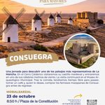 Salida Cultural para Mayores a Consuegra, descubre la magia de La Mancha desde Moralzarzal
