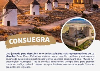 Salida Cultural para Mayores a Consuegra, descubre la magia de La Mancha desde Moralzarzal