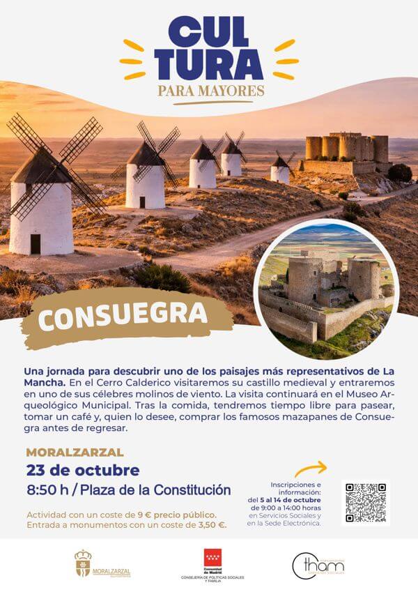 Salida Cultural para Mayores a Consuegra, descubre la magia de La Mancha desde Moralzarzal