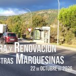 VÍDEO, renovación de marquesinas en las paradas de autobús de Moralzarzal para mejorar la movilidad y el confort de los vecinos